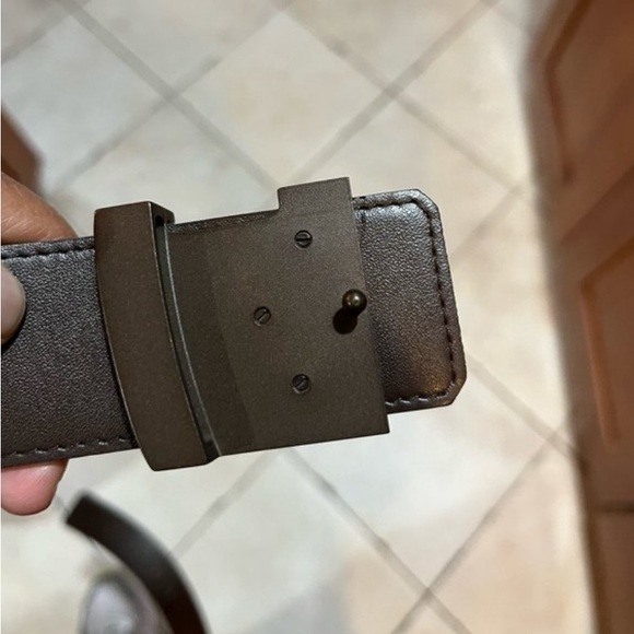 Louis Vuitton San Tulle LV Initiative Belt 95/38 Brown Damier M9807 - Picture 8 of 8